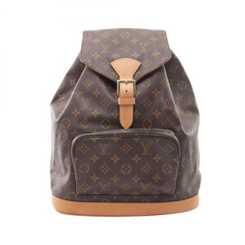 Coated Canvas Pvc Monogram Leather Backpack Handbag (Pre-Owned) - Louis Vuitton - Modalova