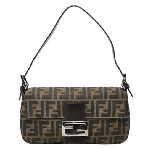 Canvas Leather Handbag (Pre-Owned) - Fendi - Modalova