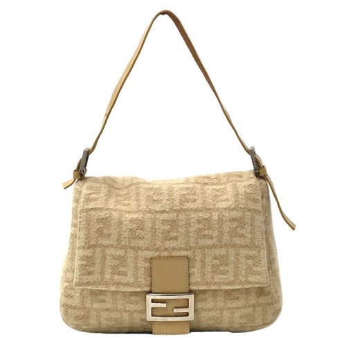 Wool Handbag Shoulder Bag (Pre-Owned) - Fendi - Modalova
