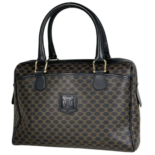 Macadam Coated Canvas Leather Handbag (Pre-Owned) - Celine - Modalova