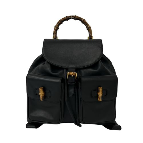 Leather Backpack (Pre-Owned) - Gucci - Modalova