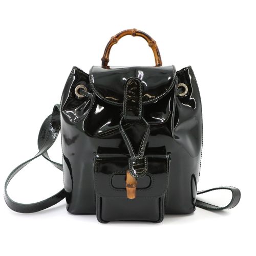 Leather Backpack (Pre-Owned) - Gucci - Modalova
