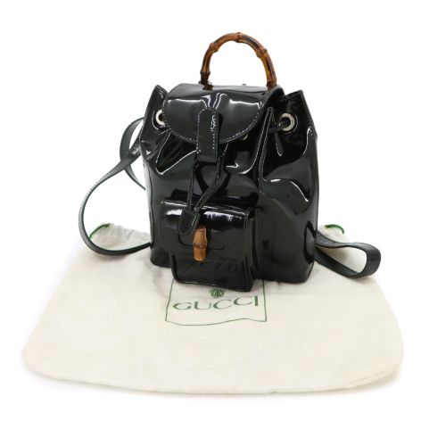 Leather Backpack (Pre-Owned) - Gucci - Modalova
