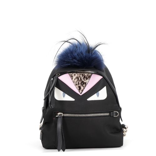 Nylon Leather Backpack (Pre-Owned) - Fendi - Modalova