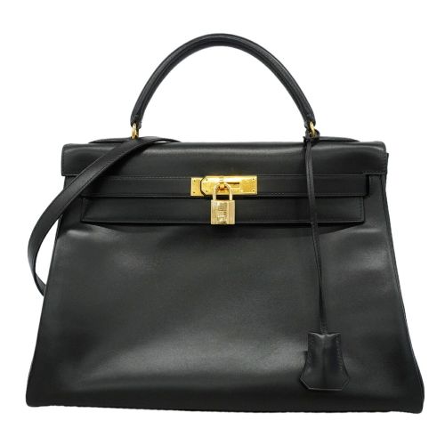 Box Calf Leather Handbag (Pre-Owned) - Hermes - Modalova