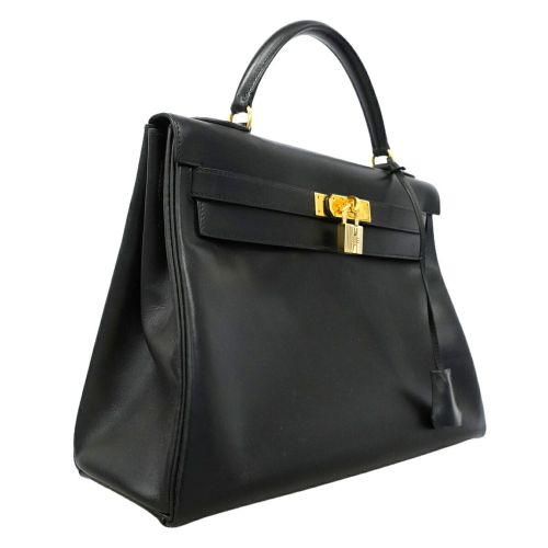 Box Calf Leather Handbag (Pre-Owned) - Hermes - Modalova