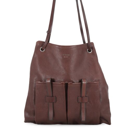 Leather Handbag Shoulder Bag (Pre-Owned) - Prada - Modalova