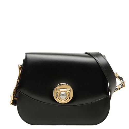 Leather Shoulder Bag (Pre-Owned) - Versace - Modalova