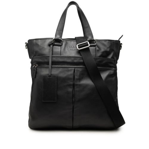 Leather Shoulder Bag Tote Bag (Pre-Owned) - Prada - Modalova
