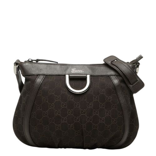Canvas Leather Shoulder Bag (Pre-Owned) - Gucci - Modalova