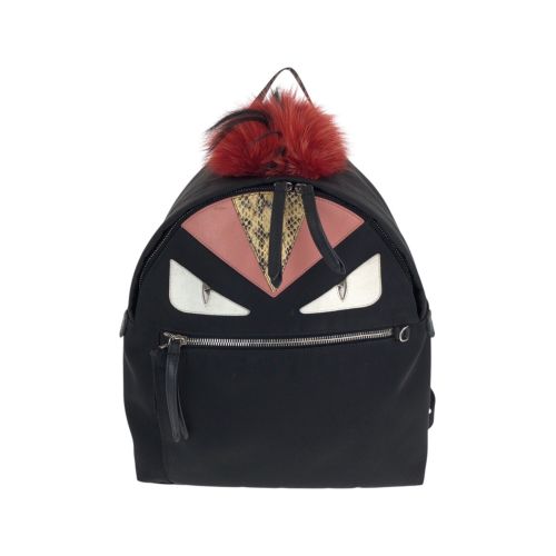 Nylon Leather Backpack (Pre-Owned) - Fendi - Modalova