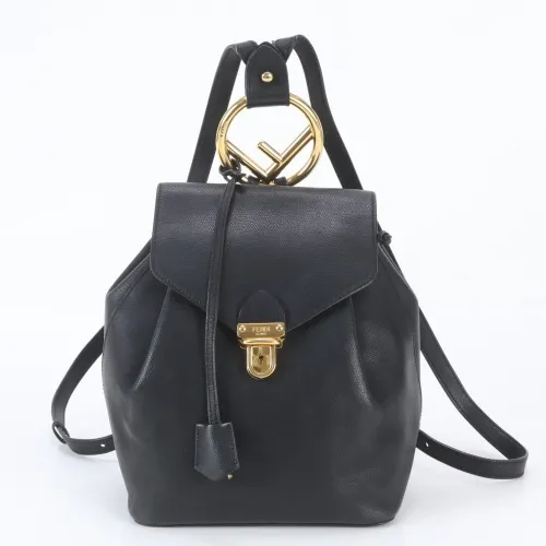 Leather Backpack Shoulder Bag (Pre-Owned) - Fendi - Modalova