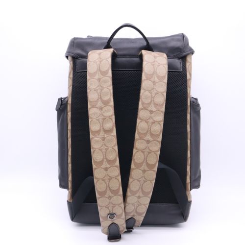 Canvas Leather Backpack (Pre-Owned) - Coach - Modalova