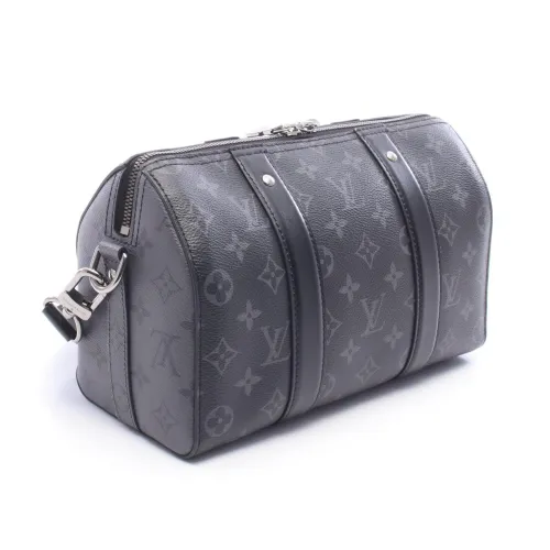 Coated Canvas Monogram Eclipse Leather Handbag Shoulder Bag (Pre-Owned) - Louis Vuitton - Modalova