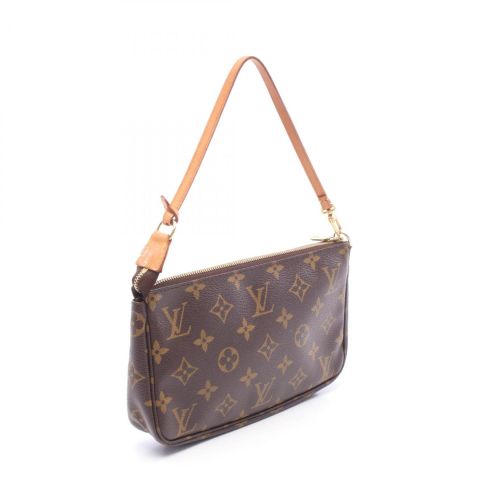 Monogram Leather Handbag (Pre-Owned) - Louis Vuitton - Modalova