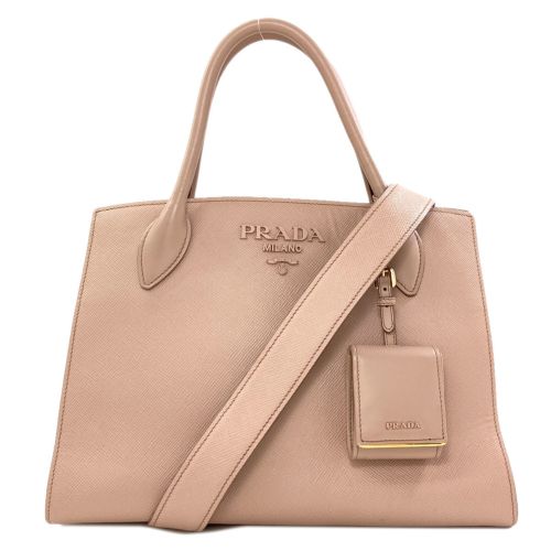 Leather Handbag (Pre-Owned) - Prada - Modalova
