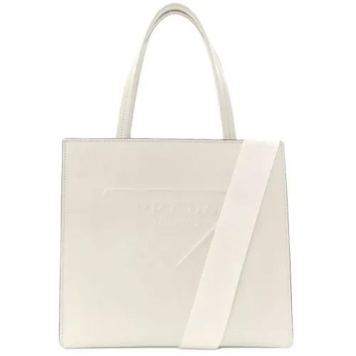 Leather Handbag (Pre-Owned) - Prada - Modalova