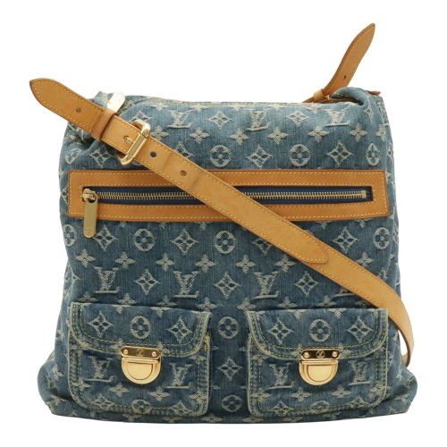 Monogram Denim Shoulder Bag (Pre-Owned) - Louis Vuitton - Modalova