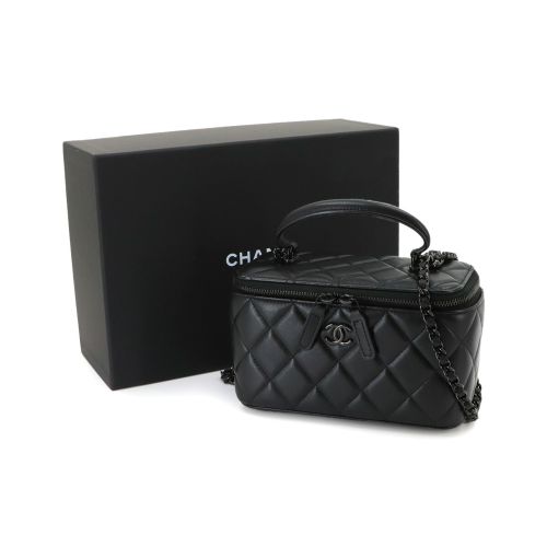 Leather Handbag Vanity Bag (Pre-Owned) - Chanel - Modalova