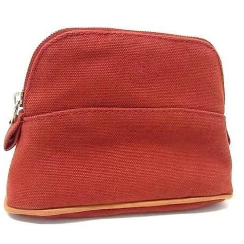 Red Canvas Pouch (Pre-Owned) - Hermes - Modalova