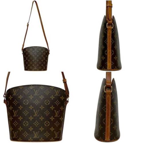 Monogram Canvas Leather Shoulder Bag (Pre-Owned) - Louis Vuitton - Modalova