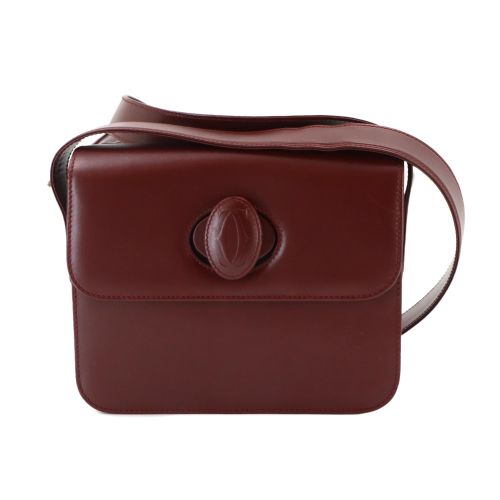 Leather Handbag Shoulder Bag (Pre-Owned) - Cartier - Modalova