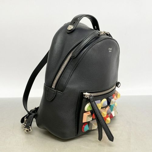 Leather Backpack (Pre-Owned) - Fendi - Modalova