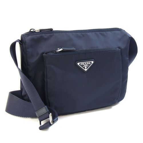 Nylon Leather Shoulder Bag (Pre-Owned) - Prada - Modalova