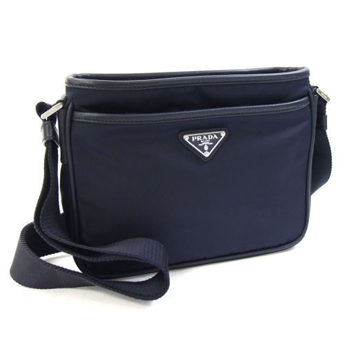 Nylon Leather Shoulder Bag (Pre-Owned) - Prada - Modalova