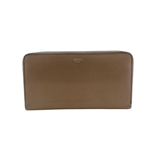 Leather Long Wallet (Bi-Fold) (Pre-Owned) - Celine - Modalova