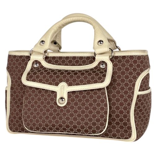 Macadam Canvas Leather Handbag (Pre-Owned) - Celine - Modalova
