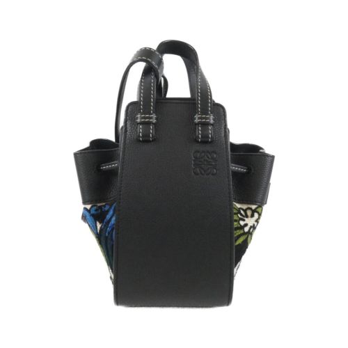Canvas Leather Shoulder Bag (Pre-Owned) - Loewe - Modalova