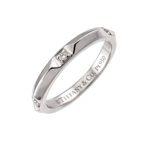 Platinum 950 Band Ring (Pre-Owned) - Tiffany - Modalova