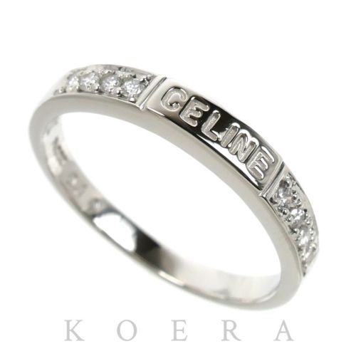Platinum 900 Band Ring (Pre-Owned) - Celine - Modalova