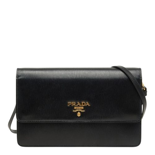 Leather Shoulder Bag (Pre-Owned) - Prada - Modalova