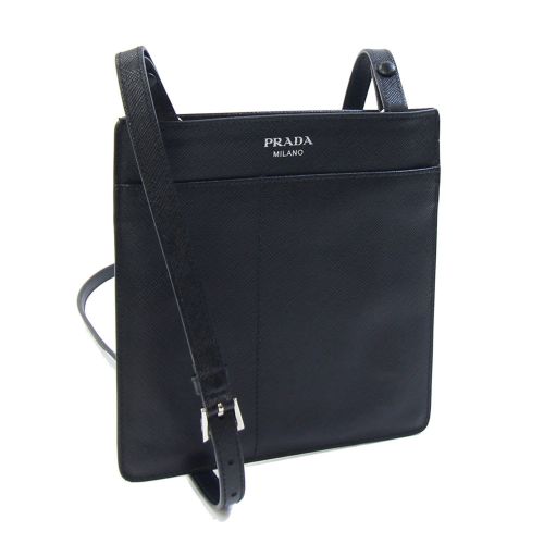 Leather Pochette Shoulder Bag (Pre-Owned) - Prada - Modalova