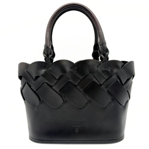 Leather Tote Bag (Pre-Owned) - Prada - Modalova