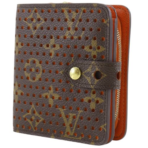 Canvas Perforated Wallet (Bi-Fold) (Pre-Owned) - Louis Vuitton - Modalova