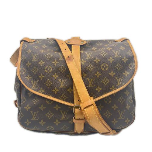 Monogram Coated Canvas Leather Shoulder Bag (Pre-Owned) - Louis Vuitton - Modalova