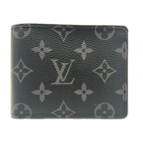 Monogram Eclipse Coated Canvas Leather Wallet (Bi-Fold) (Pre-Owned) - Louis Vuitton - Modalova
