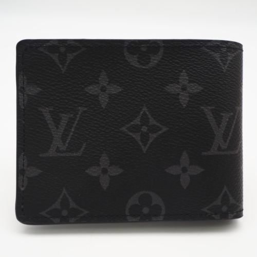 Monogram Eclipse Coated Canvas Leather Wallet (Bi-Fold) (Pre-Owned) - Louis Vuitton - Modalova