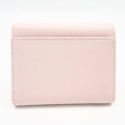 Saffiano Triangle Wallet (Tri-Fold) (Pre-Owned) - Prada - Modalova
