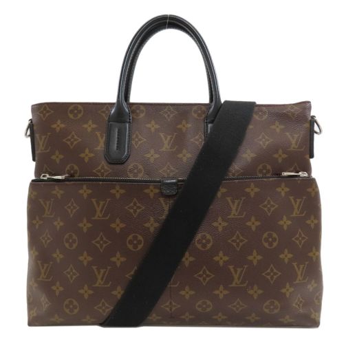 Monogram Macassar Monogram Briefcase (Pre-Owned) - Louis Vuitton - Modalova