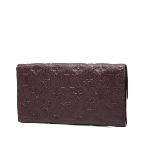 Leather Long Wallet (Tri-Fold) (Pre-Owned) - Louis Vuitton - Modalova