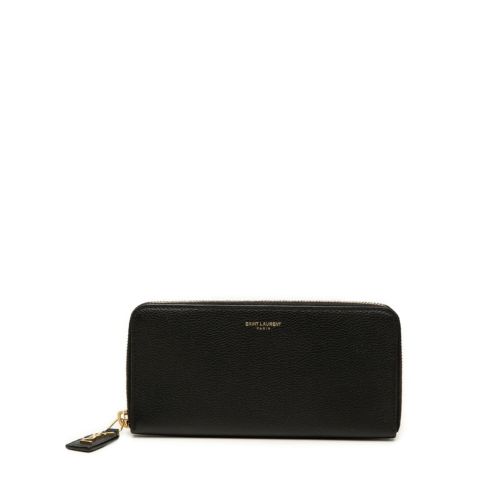 Leather Long Wallet (Bi-Fold) (Pre-Owned) - Saint Laurent - Modalova