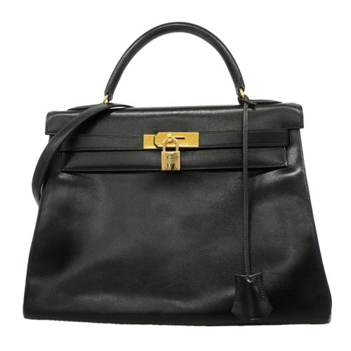 Box Calf Leather Handbag (Pre-Owned) - Hermes - Modalova