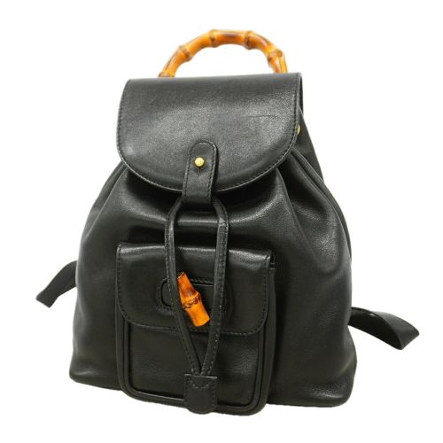 Leather Backpack (Pre-Owned) - Gucci - Modalova