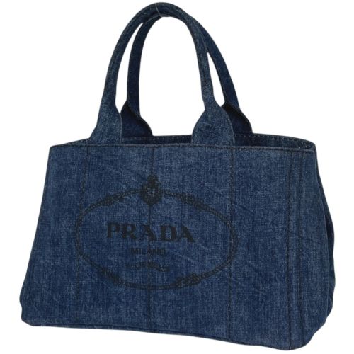 Denim Tote Bag (Pre-Owned) - Prada - Modalova