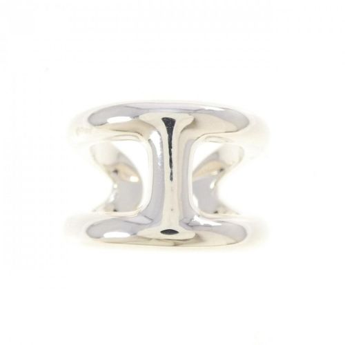 Silver 925 Band Ring (Pre-Owned) - Hermes - Modalova