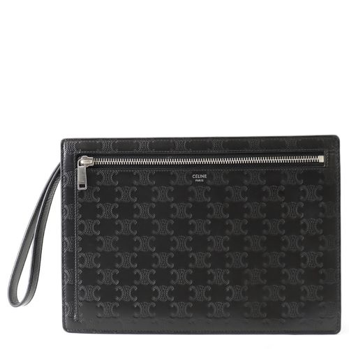 Leather Clutch Bag (Pre-Owned) - Celine - Modalova